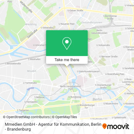 Карта Mmedien GmbH - Agentur für Kommunikation