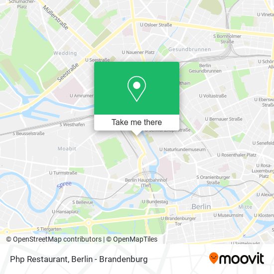 Php Restaurant map