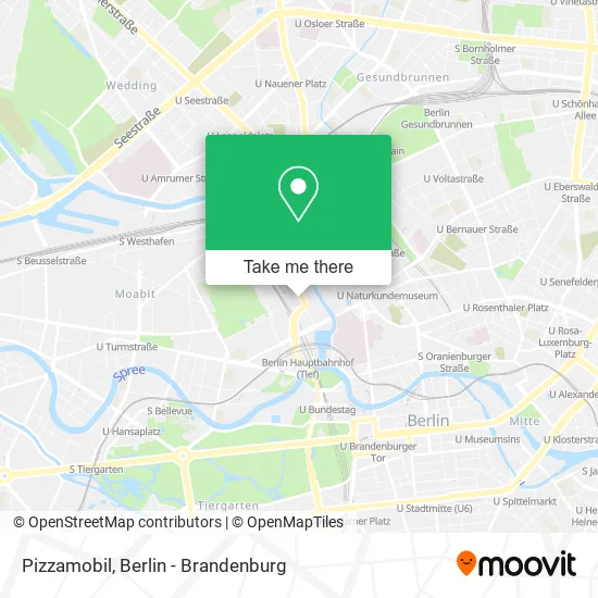 Pizzamobil map