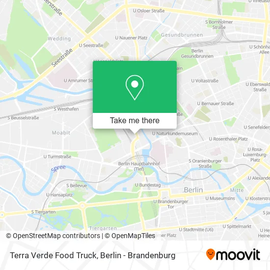 Terra Verde Food Truck map