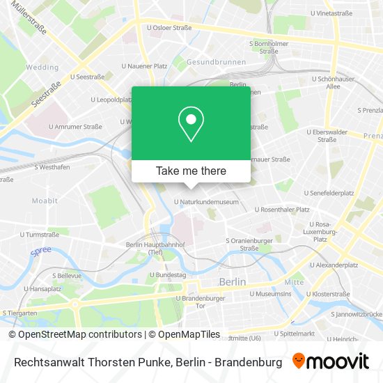 Rechtsanwalt Thorsten Punke map