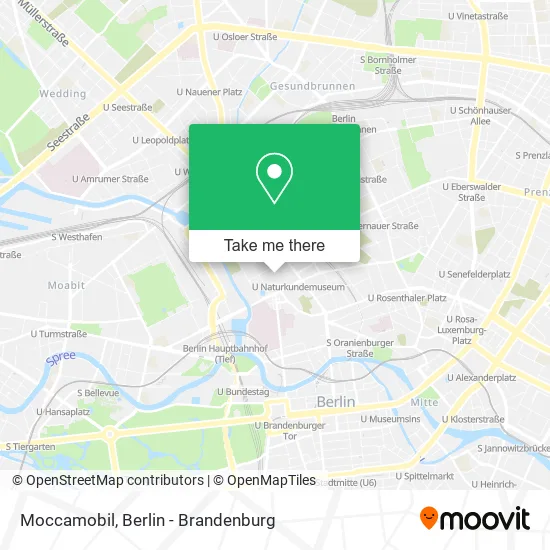 Moccamobil map