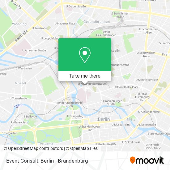 Event Consult map