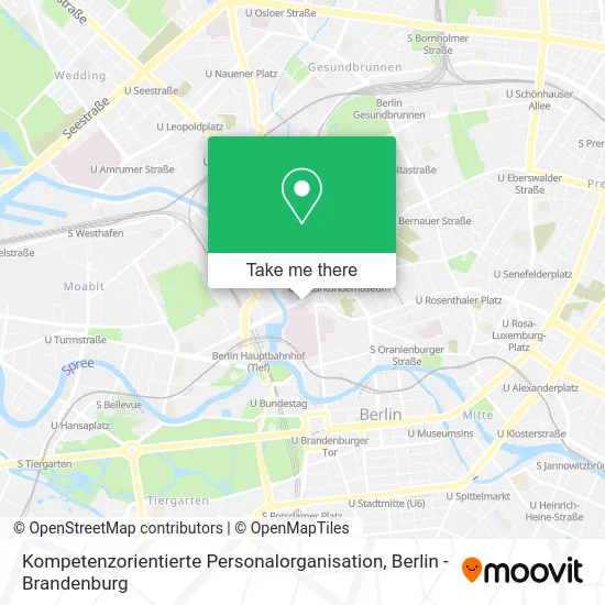 Карта Kompetenzorientierte Personalorganisation