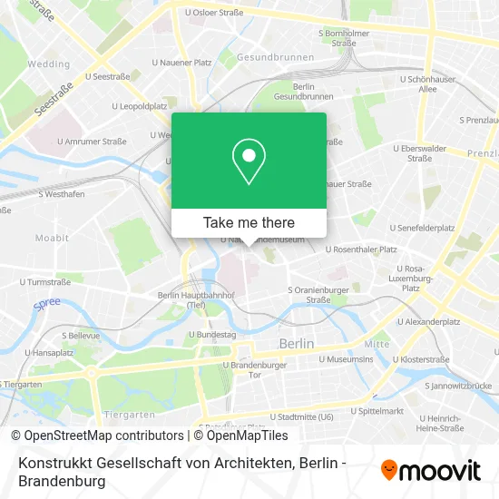 Konstrukkt Gesellschaft von Architekten map