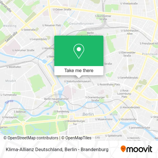 Карта Klima-Allianz Deutschland