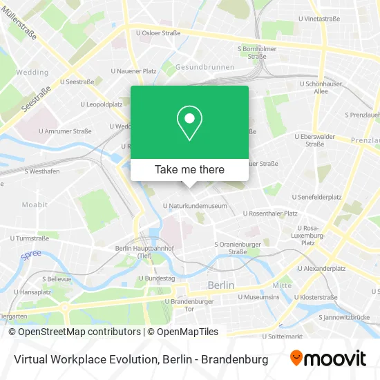 Карта Virtual Workplace Evolution