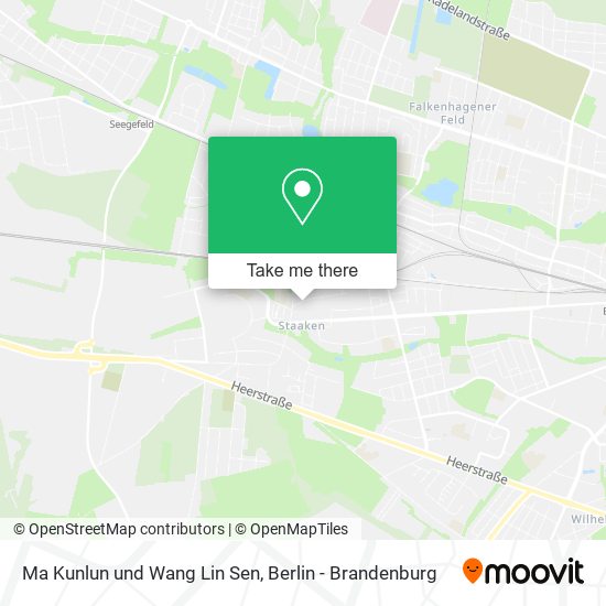 Ma Kunlun und Wang Lin Sen map