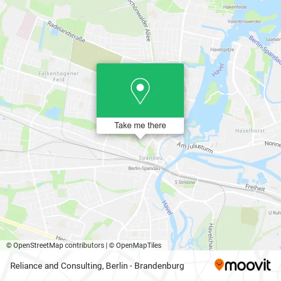 Карта Reliance and Consulting