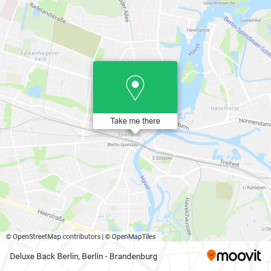 Карта Deluxe Back Berlin
