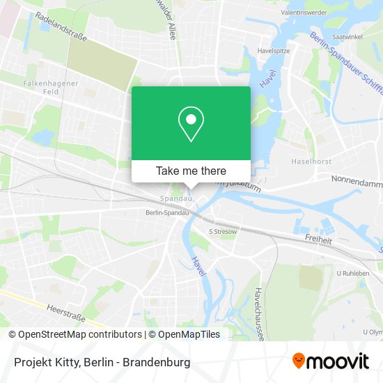 Projekt Kitty map