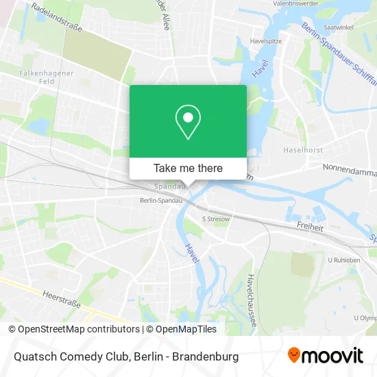 Карта Quatsch Comedy Club