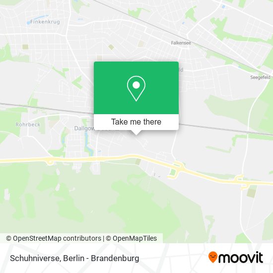 Schuhniverse map