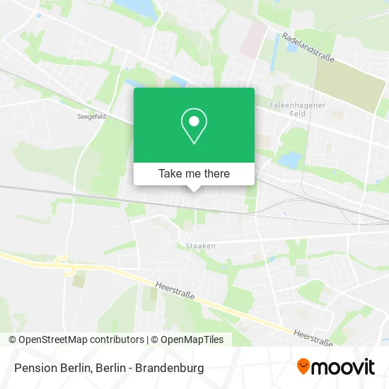 Pension Berlin map