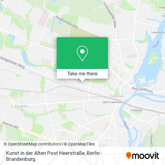 Kunst in der Alten Post Heerstraße map