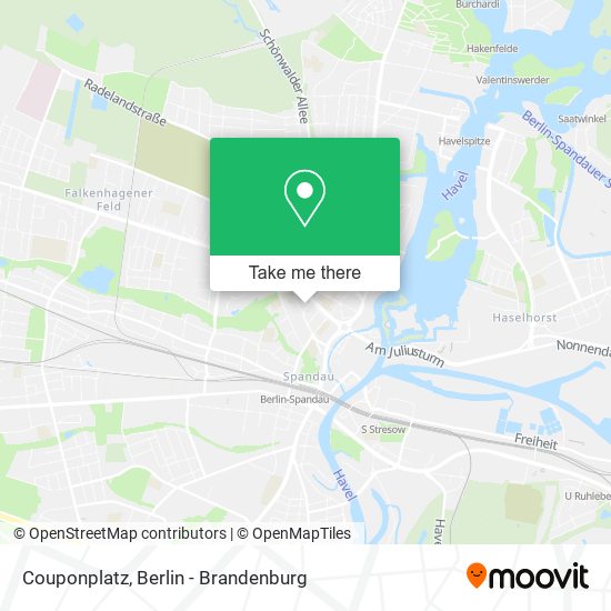 Couponplatz map