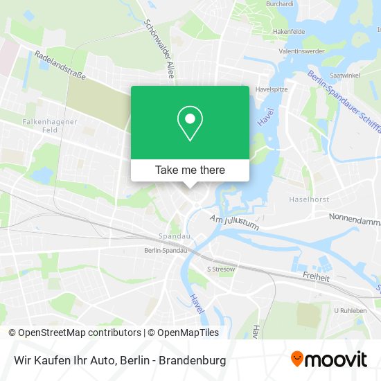 Wir Kaufen Ihr Auto map