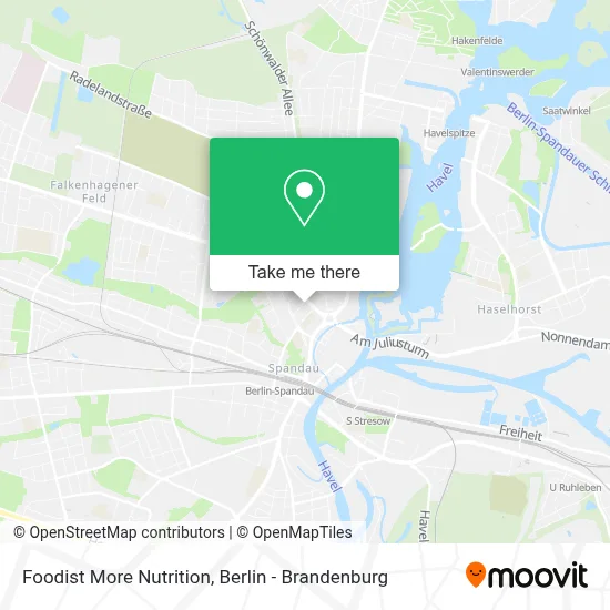Foodist More Nutrition map