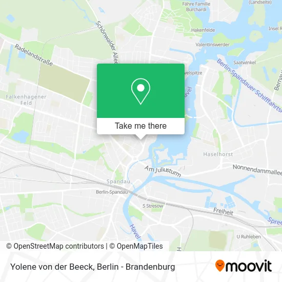 Yolene von der Beeck map