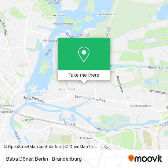 Baba Döner map