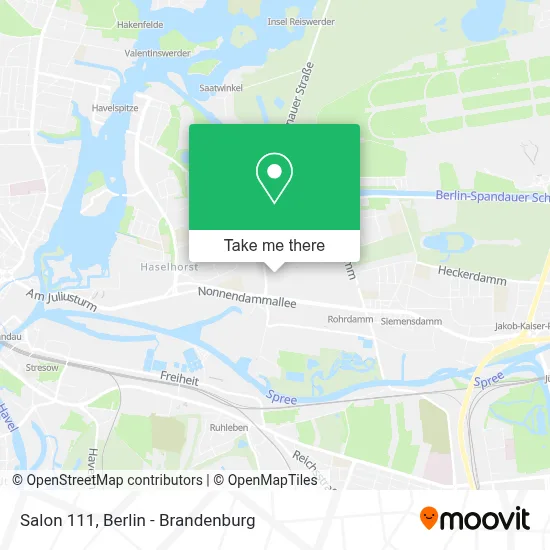Salon 111 map