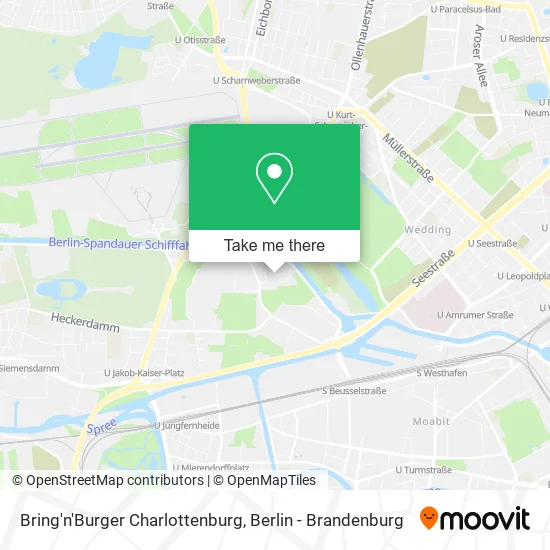 Карта Bring'n'Burger Charlottenburg
