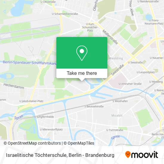 Карта Israelitische Töchterschule