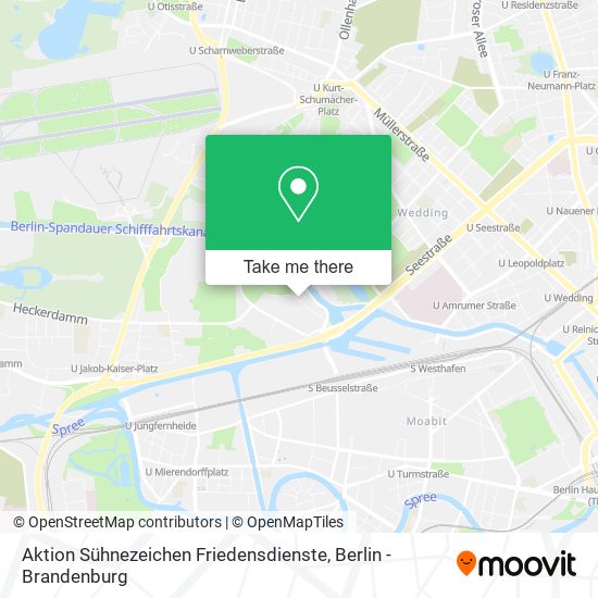 Aktion Sühnezeichen Friedensdienste map