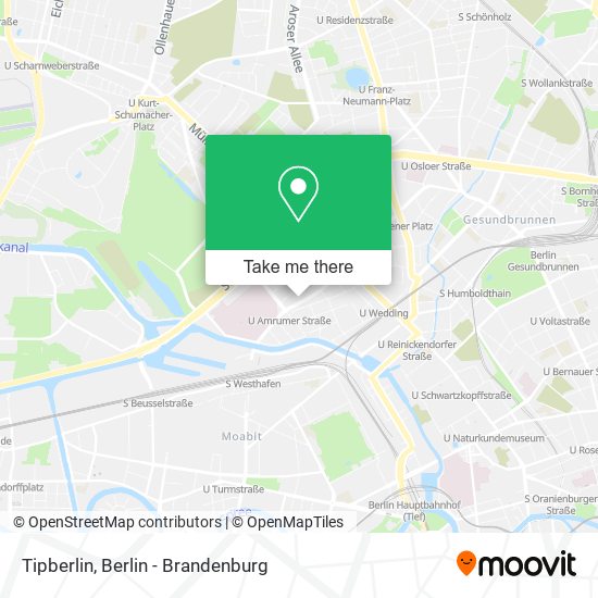 Tipberlin map