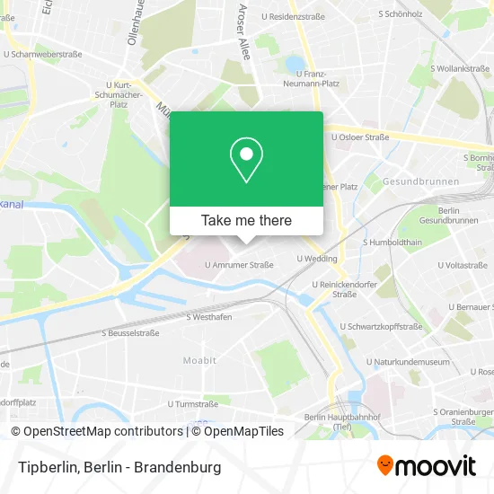 Tipberlin map