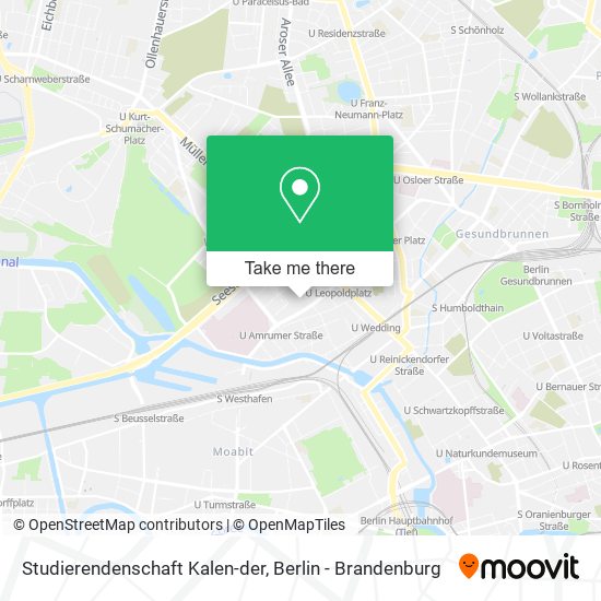 Studierendenschaft Kalen-der map