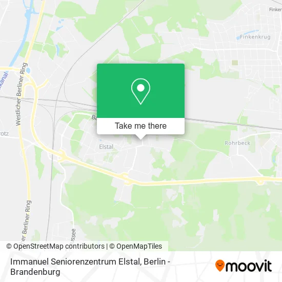 Карта Immanuel Seniorenzentrum Elstal