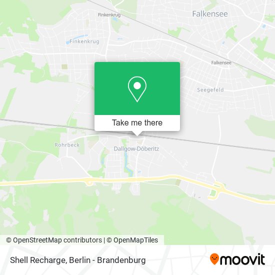 Shell Recharge map