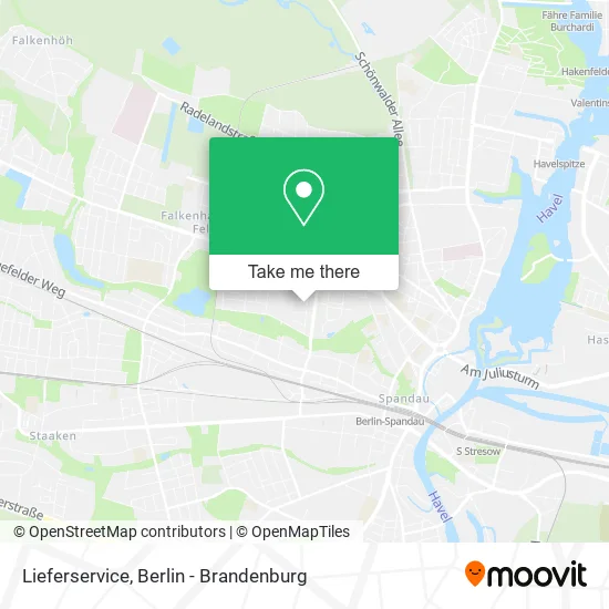 Lieferservice map