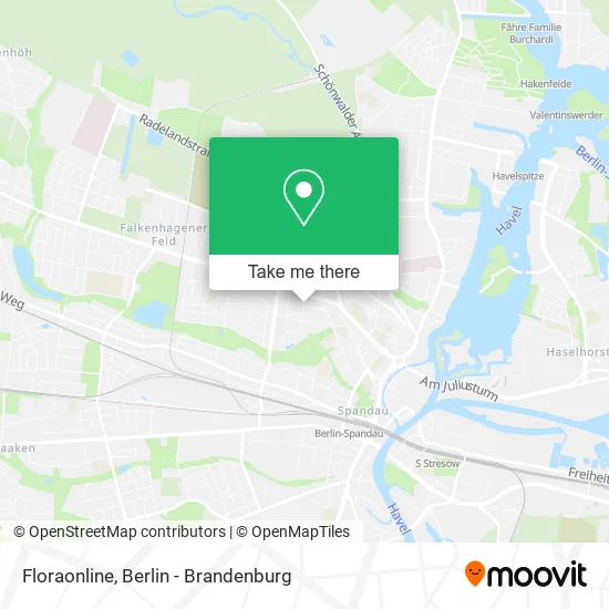 Карта Floraonline