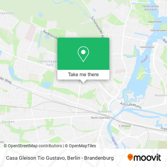 Casa Gleison Tio Gustavo map