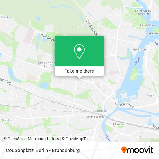 Couponplatz map