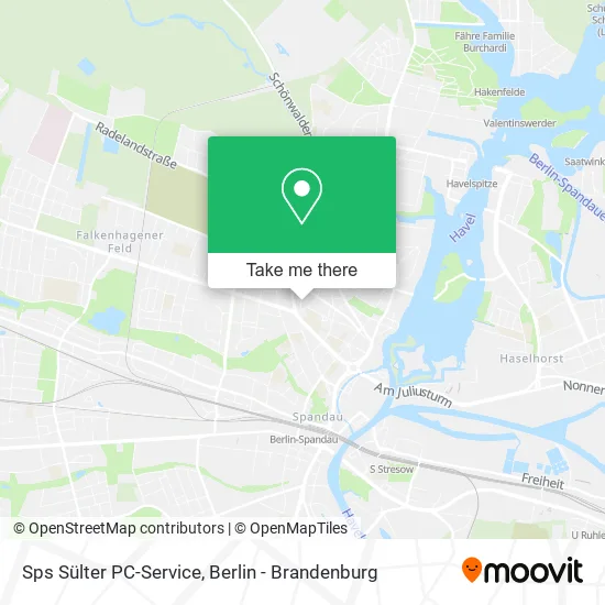 Карта Sps Sülter PC-Service