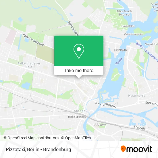 Карта Pizzataxi