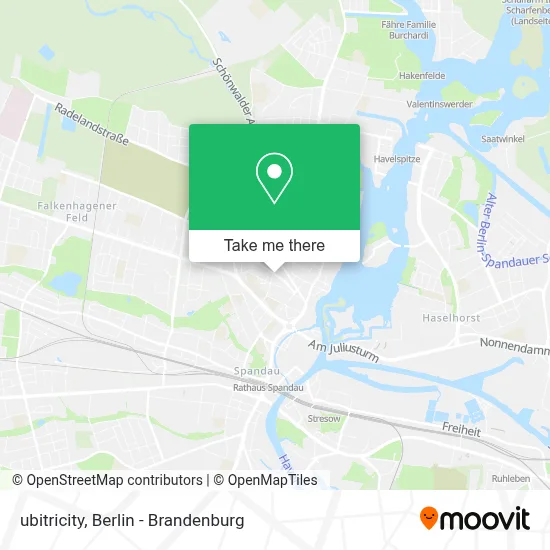 ubitricity map