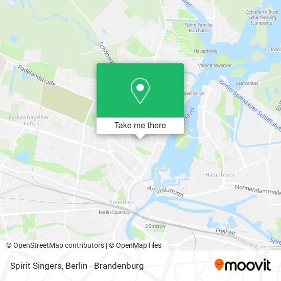 Карта Spirit Singers