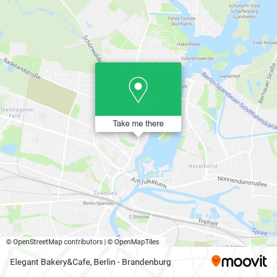 Карта Elegant Bakery&Cafe