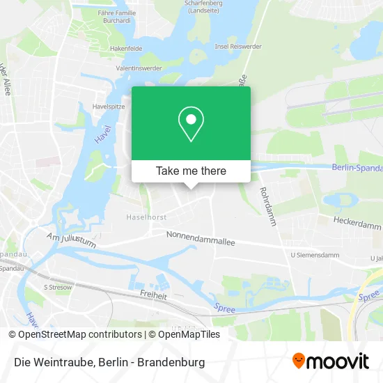 Карта Die Weintraube