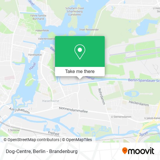 Dog-Centre map