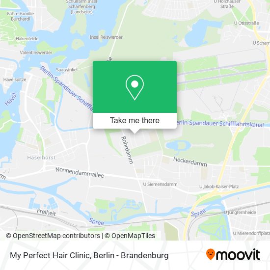 My Perfect Hair Clinic map