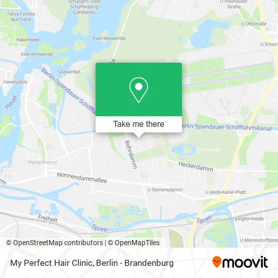 My Perfect Hair Clinic map