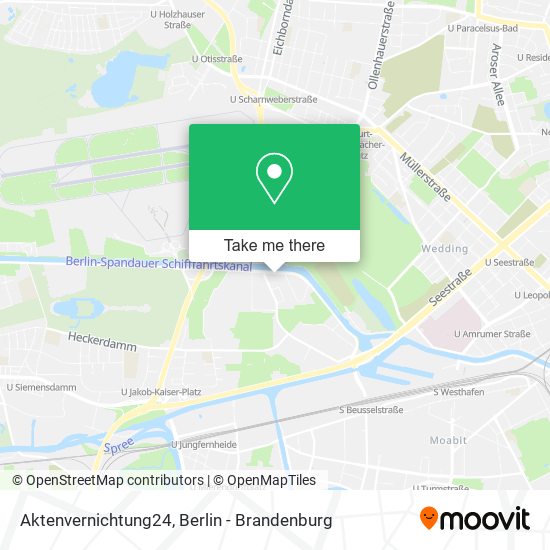 Aktenvernichtung24 map