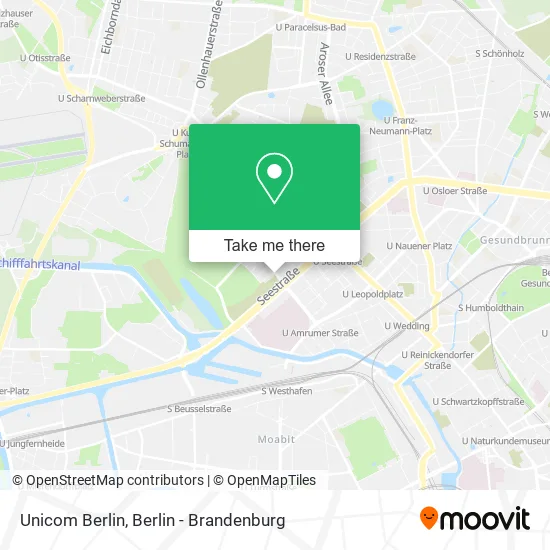 Карта Unicom Berlin