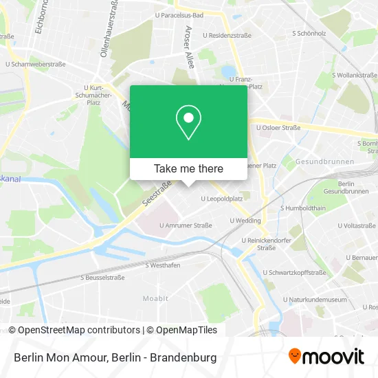 Berlin Mon Amour map