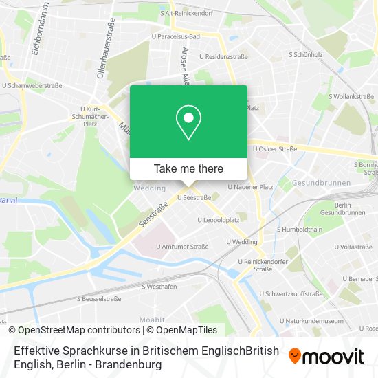 Effektive Sprachkurse in Britischem EnglischBritish English map